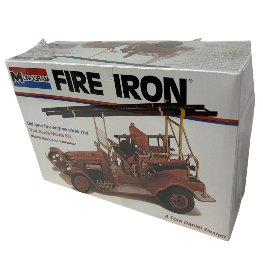 Monogram Fire Iron 1/24 Model Kit 7530 Tom Daniel AE Classics Factory Sealed Vtg